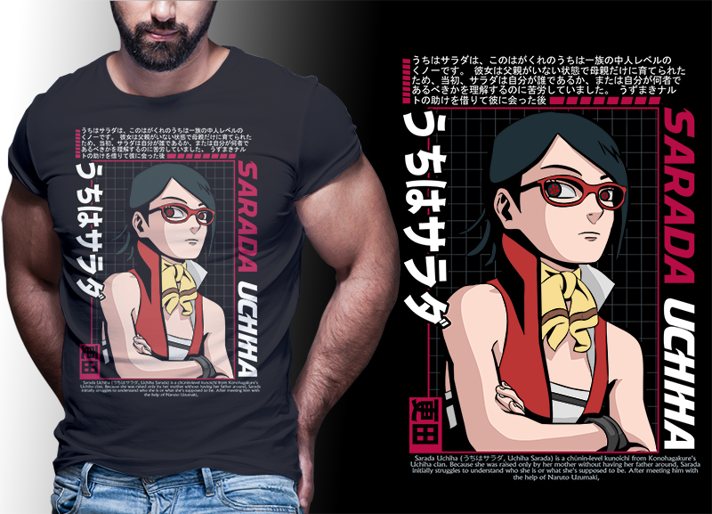 Naruto shirt design | anime bundle part#05