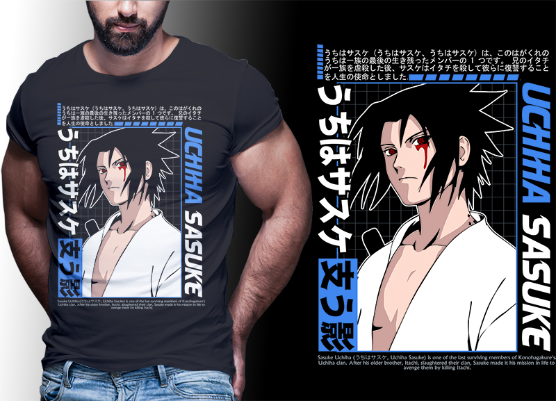 Naruto shirt design | anime bundle part#05