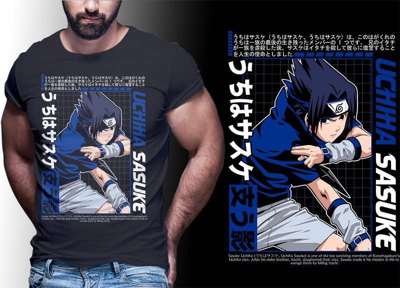 Naruto shirt design | anime bundle part#05