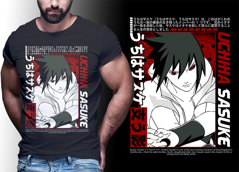 Naruto shirt design | anime bundle part#05