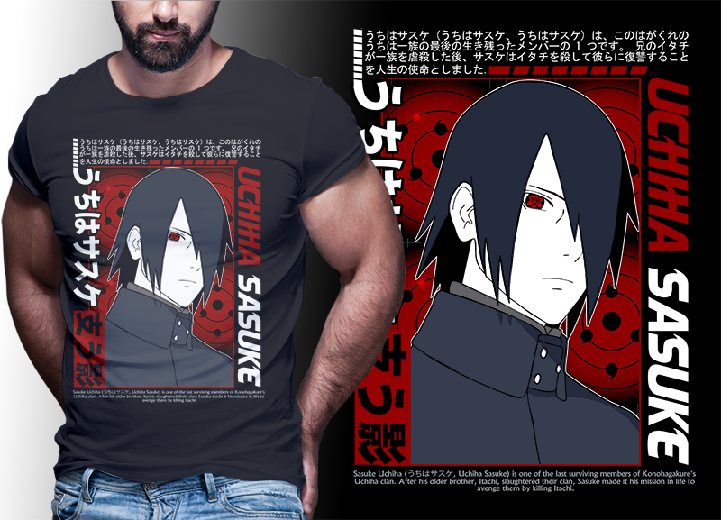 Naruto shirt design | anime bundle part#05