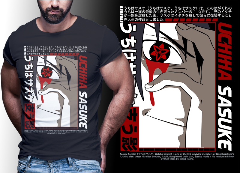 Naruto shirt design | anime bundle part#05