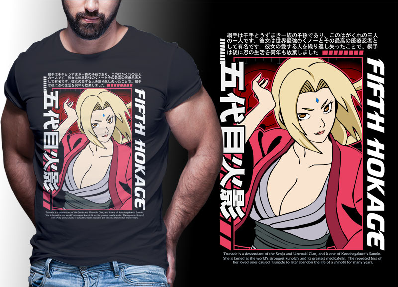 Naruto shirt design | anime bundle part#05