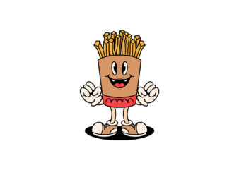 naughty fries cartoon