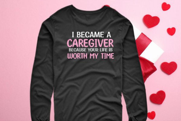 I Became A Caregiver Because Funny Nurse Caregiver Gift T-Shirt design svg, Funny Nurse Caregiver