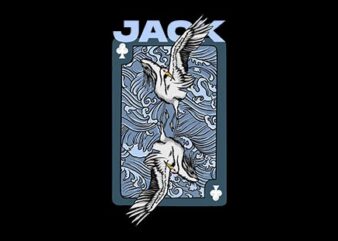 Jack Card T-Shirt Design