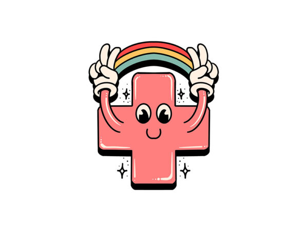 stay positive cartoon - Buy t-shirt designs stay positive cartoon - Buy t-shirt designs