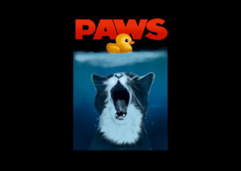 paws t shirt illustration