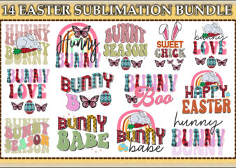 14 Easter Sublimation Bundle