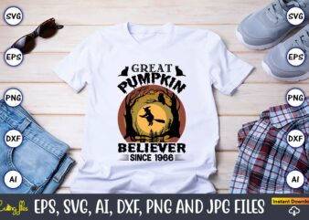 Great pumpkin believer since 1966,Halloween,Halloween t-shirt, Halloween design,Halloween Svg,Halloween t-shirt, Halloween t-shirt design, Halloween Svg Bundle, Halloween Clipart Bundle, Halloween Cut File, Halloween Clipart Vectors, Halloween Clipart Svg, Halloween Svg