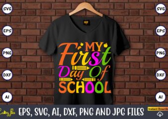 My First day of School,100 days of school svg,100 Days of School SVG, 100th Day of School svg, 100 Days , Unicorn svg, Magical svg, Teacher svg, School svg, School