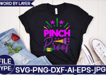 Pinch Proof SVG Cut File t shirt illustration