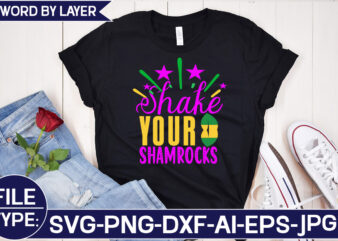 Shake Your Shamrocks SVG Cut File