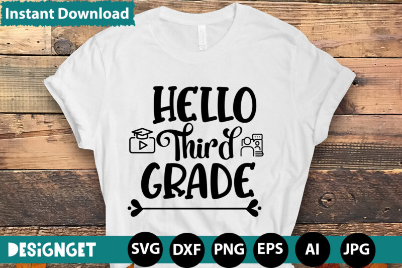 HELLO THIRD GRADE T-shirt Design,HAPPY FIRST DAY OF SCHOOL T-shirt Design,CALCULATION OF TINY HUMANS T-shirt Design,Teacher Svg Bundle,SVGs,quotes-and-sayings,food-drink,print-cut,mini-bundles,on-sale Teacher Quote Svg, Teacher Svg, School Svg, Teacher Life Svg, Back to