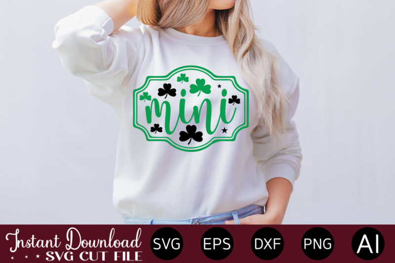 Mini vector t-shirt design,Let The Shenanigans Begin, St. Patrick's Day svg, Funny St. Patrick's Day, Kids St. Patrick's Day, St Patrick's Day, Sublimation, St Patrick's Day SVG, St Patrick's Day