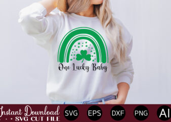 One Lucky Baby vector t-shirt design,Let The Shenanigans Begin, St. Patrick’s Day svg, Funny St. Patrick’s Day, Kids St. Patrick’s Day, St Patrick’s Day, Sublimation, St Patrick’s Day SVG, St