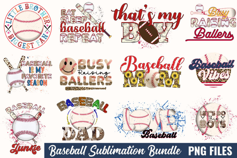 Baseball Sublimation Bundle