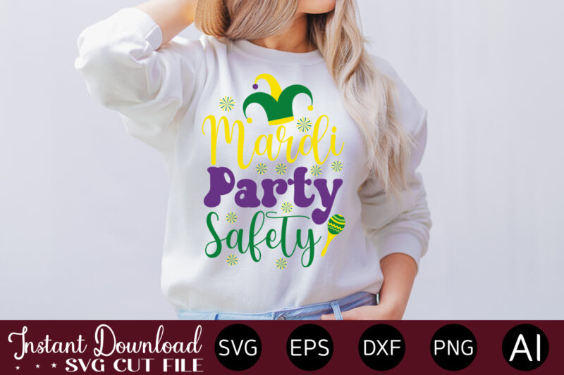 Mardi Party Safety Mardi Gras SVG Bundle , Louisiana SVG, New Orleans SVG, Mardi Gras Clipart Bundle, Mardi Gras svg files for Cricut, Mardi Gras Carnival Svg MARDI GRAS SVG