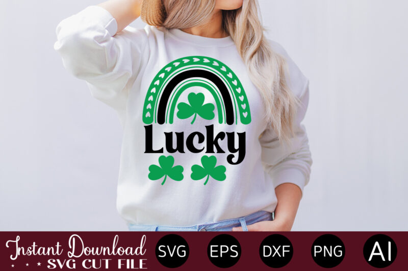 Lucky vector t-shirt design,Let The Shenanigans Begin, St. Patrick's Day svg, Funny St. Patrick's Day, Kids St. Patrick's Day, St Patrick's Day, Sublimation, St Patrick's Day SVG, St Patrick's Day