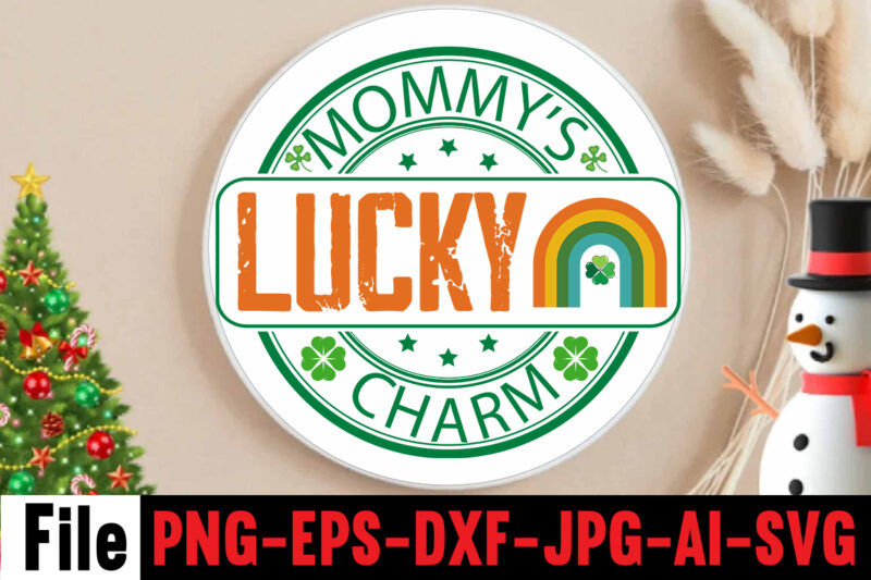 Mommy's Lucky Charm T-shirt Design,happy st patrick's day,Hasen st patrick's day, st patrick's, irish festival, when is st patrick's day, saint patrick's day, when is st patrick's day 2021, when