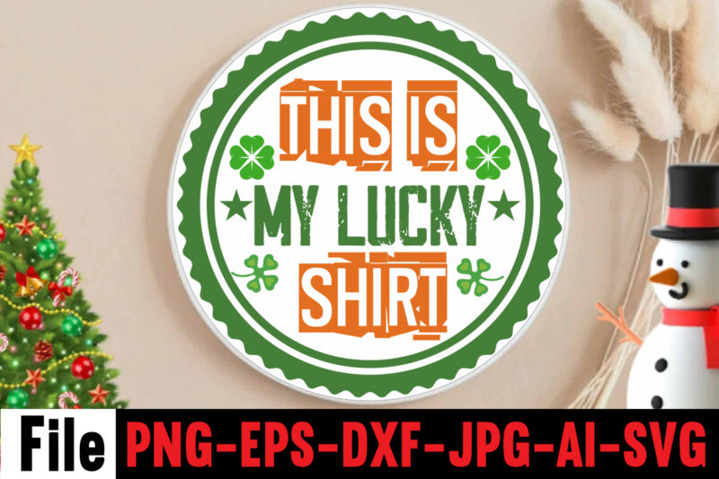 This is My Lucky Shirt T-shirt Design,happy st patrick's day,Hasen st patrick's day, st patrick's, irish festival, when is st patrick's day, saint patrick's day, when is st patrick's day