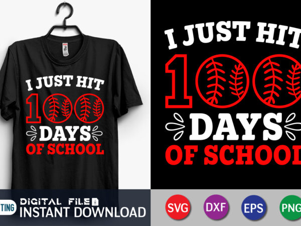 100 days of school svg, funny svg, girl 100 days shirt svg, 100th day svg, softball svg, i just hit 100 days svg files for cricut, 100 days of school