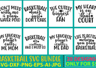 Basketball SVG Bundle