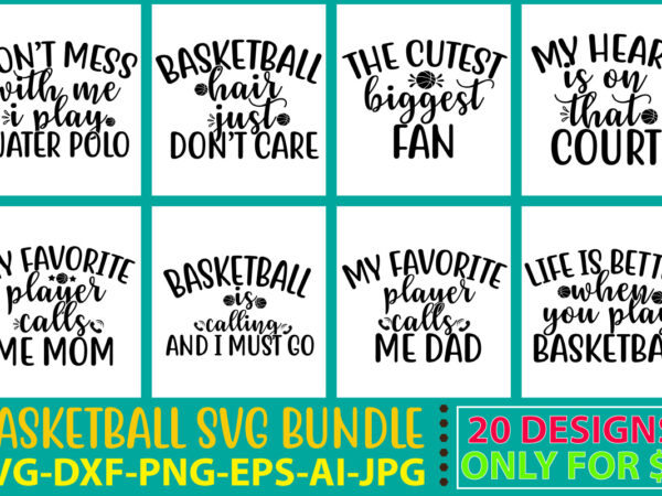 Basketball svg bundle t shirt template