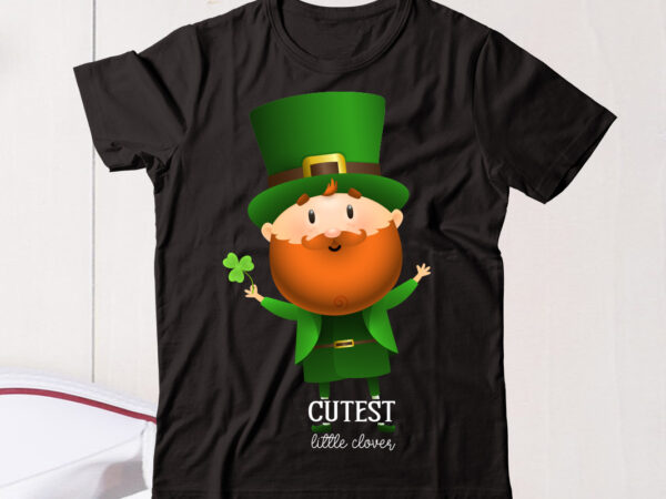 Cutest little clovervector t shirt designlet the shenanigans begin, st. patrick’s day svg, funny st. patrick’s day, kids st. patrick’s day, st patrick’s day, sublimation, st patrick’s day svg, st