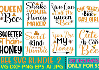 Bee SVG Bundle t shirt template