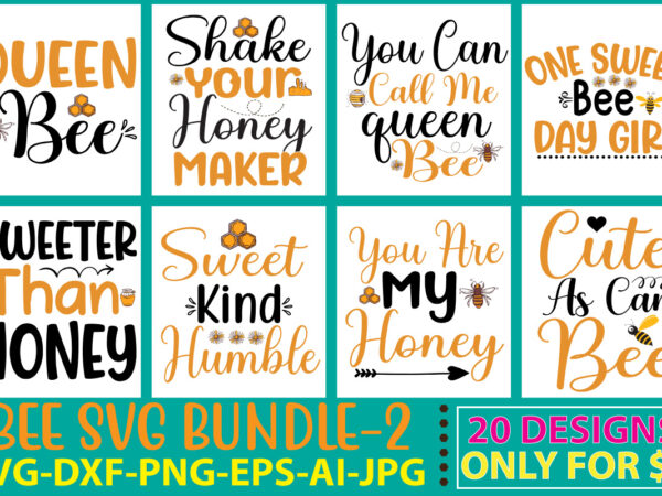 Bee svg bundle t shirt template