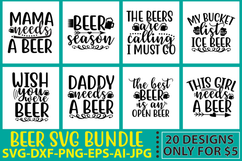 Beer SVG Bundle