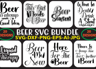Beer SVG Bundle t shirt template