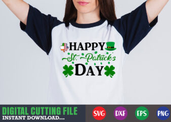 Happy st patrick’s day SVG