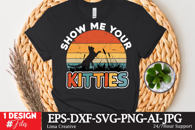 Show Me Your Kitties T-shirt Design,t-shirt design,t shirt design,how to design a shirt,tshirt design,tshirt design tutorial,custom shirt design,t-shirt design tutorial,illustrator tshirt design,t shirt design tutorial,how to design a tshirt,learn tshirt