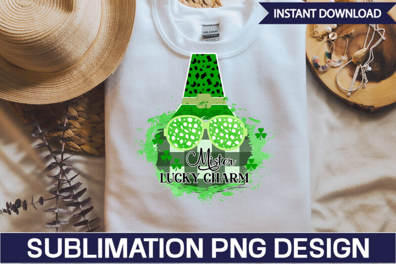 Mister Lucky Charm Sublimation St. Patrick's png sublimation design bundle,Irish Day png, St. Patrick's png bundle, western St. Patrick's png, sublimate designs download,St Patricks Day PNG bundle Saint St Pattys