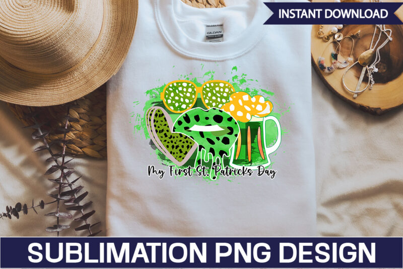 My First St. Patricks Day Sublimation St. Patrick's png sublimation design bundle,Irish Day png, St. Patrick's png bundle, western St. Patrick's png, sublimate designs download,St Patricks Day PNG bundle Saint