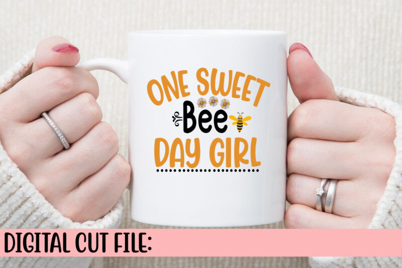 One Sweet Bee Day Girl SVG