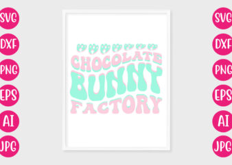 Chocolate Bunny Factory RETRO DESIGN