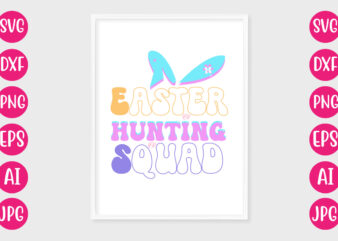 Easter Hunting Squad RETRO DESIGN