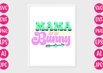 Mama Bunny RETRO DESIGN