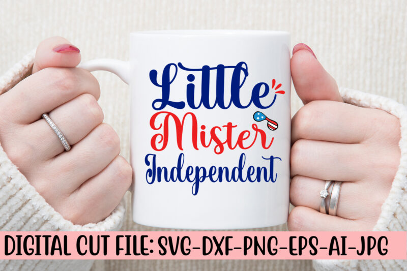 Little Mister Independent SVG Cut File