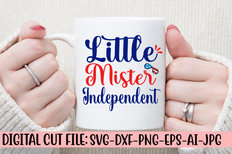 Little Mister Independent SVG Cut File
