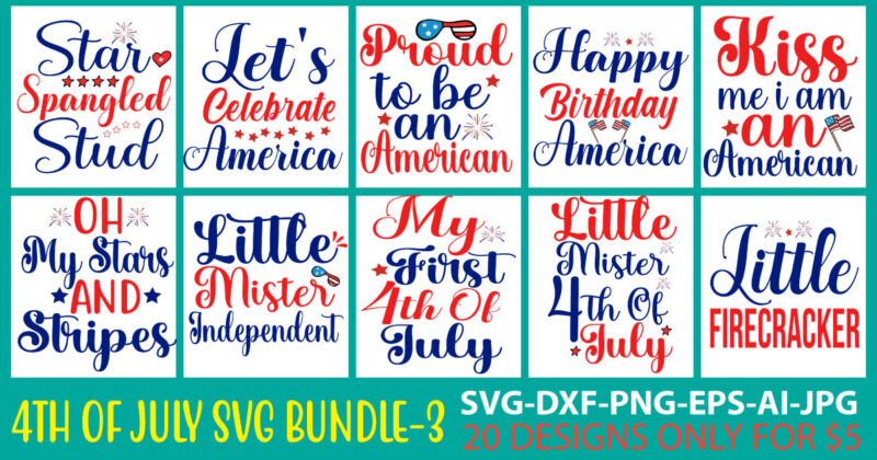 4th OF July SVG Bundle