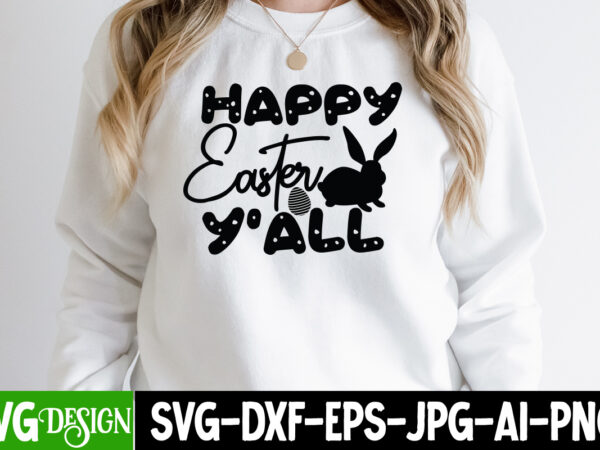 Hoppy easter t-shirt design, hoppy easter svg cut file, easter svg bundle, easter svg, happy easter svg, easter bunny svg, retro easter designs svg, easter for kids, cut file cricut,