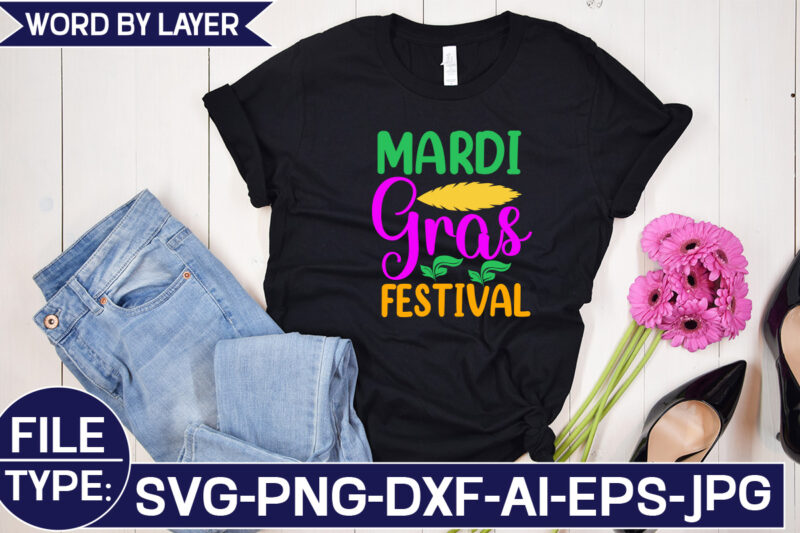 Mardi Gras Festival SVG Cut File