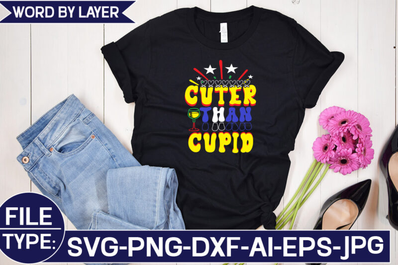 Cuter Than Cupid SVG Cut File