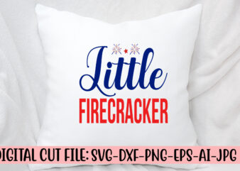 Little Firecracker SVG Cut File