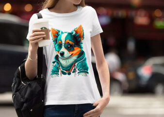 Puppy Vector illustration for t-shirt design