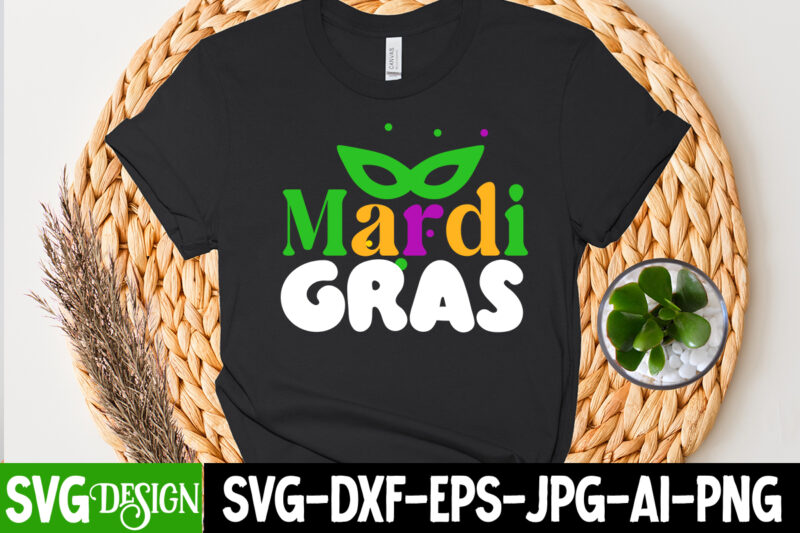 Mardi Gras T-Shirt Design, Little Miss Mardi Gras T-Shirt Design, Little Miss Mardi Gras SVG Cut File, 160 Mardi Gras SVG Bundle, Mardi Gras Clipart, Carnival mask silhouette, Mask SVG,